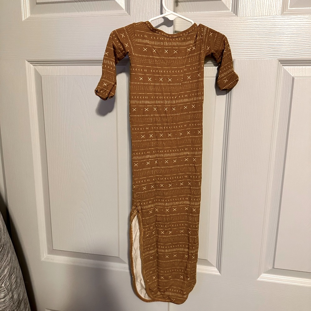 Lou Lou and company newborn gown